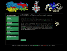 Tablet Screenshot of antheprot-pbil.ibcp.fr
